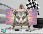 Possum Portrait Vanity Plate - Road Muse