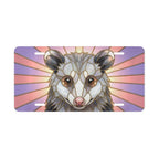 Possum Portrait Vanity Plate - Road Muse