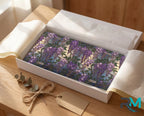 Purple Wisteria Floral Vanity Plate - Road Muse