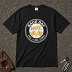 Race Day Wife Circle Flags Tee - Road Muse