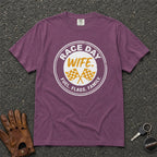 Race Day Wife Circle Flags Tee - Road Muse