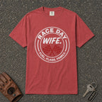 Race Day Wife Flags Graphic Tee - Road Muse