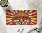Red Fox Face Vanity Plate - Road Muse