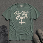 Row Your Own Gear Shift Manual Tee - Road Muse
