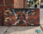 Samurai Mask Lightning Vanity Plate - Road Muse