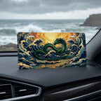 Sea Dragon Ocean Waves Vanity Plate - Road Muse
