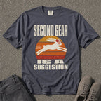 Second Gear Is A Suggestion Retro Hare Tee - Road Muse