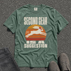 Second Gear Is A Suggestion Retro Hare Tee - Road Muse
