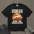 Second Gear Is A Suggestion Retro Hare Tee - Road Muse