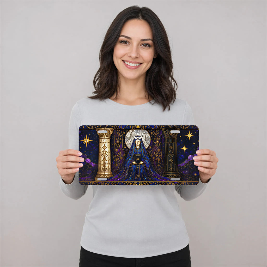 Mystic Oracle Celestial Vanity Plate
