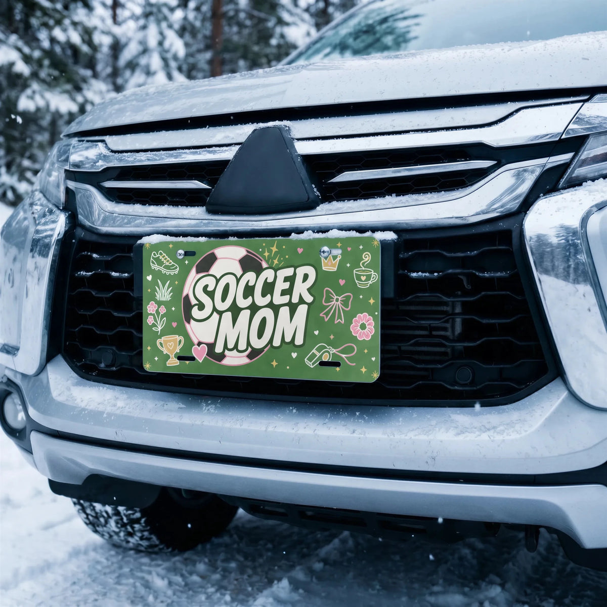 Soccer Mom Vanity Plate - Road Muse