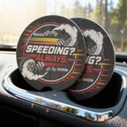 Speeding? Always Car Coasters Set - Road Muse