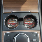 Speeding? Always Car Coasters Set - Road Muse