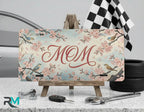 Mom Cherry Blossom Birds Vanity Plate