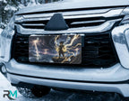 Stormcaller Lightning Fantasy Vanity Plate - Road Muse