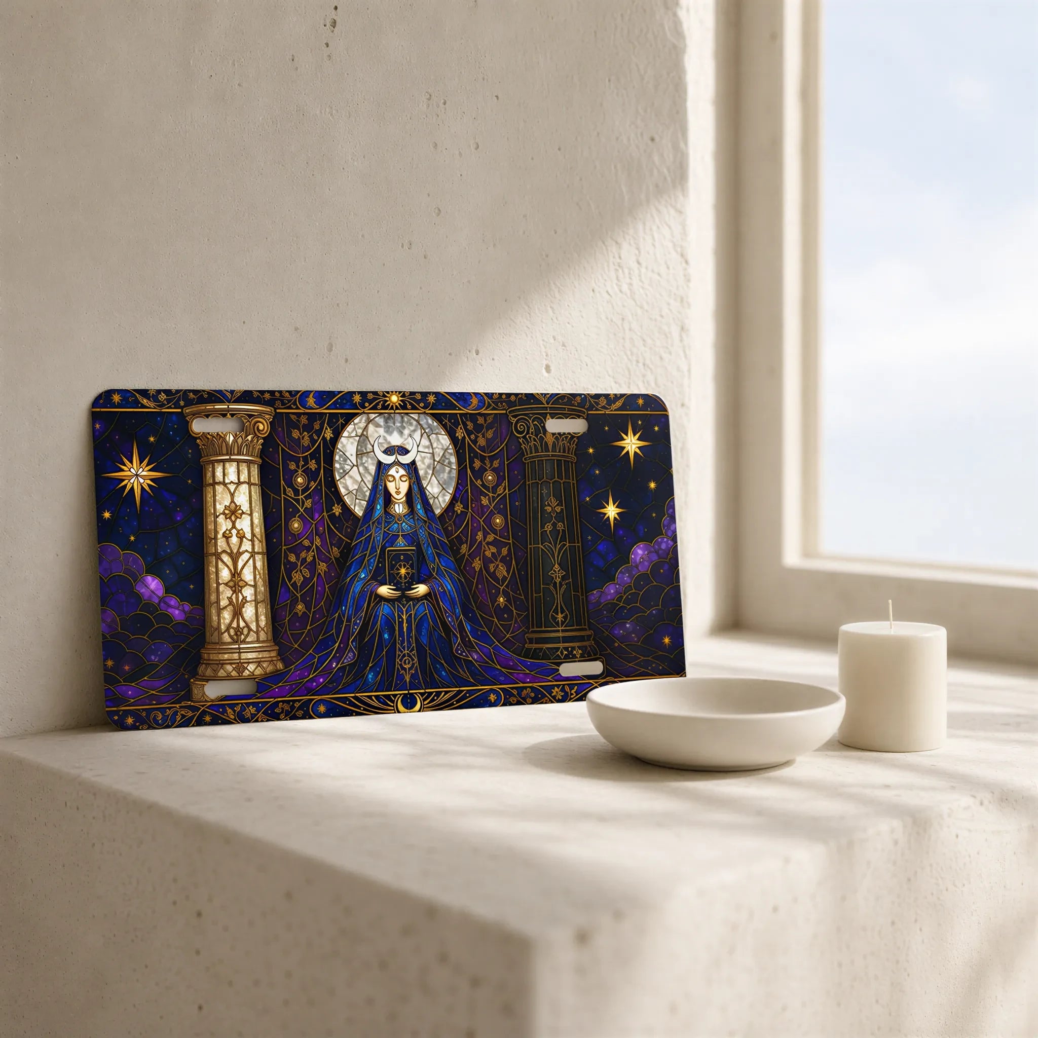 Mystic Oracle Celestial Vanity Plate