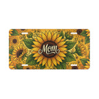Sunflower Mom Vanity Plate - Road Muse
