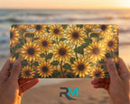 Sunflower Pattern Vanity Plate - Road Muse