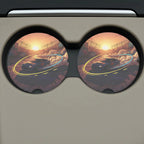 Sunset Drift Car Coasters Set - Road Muse