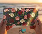 Vintage Rose Pattern Vanity Plate - Road Muse