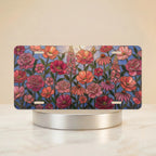 Wildflower Garden Vanity Plate - Road Muse