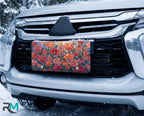 Wildflower Garden Vanity Plate - Road Muse
