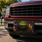 Witch Cauldron Magic Vanity Plate - Road Muse
