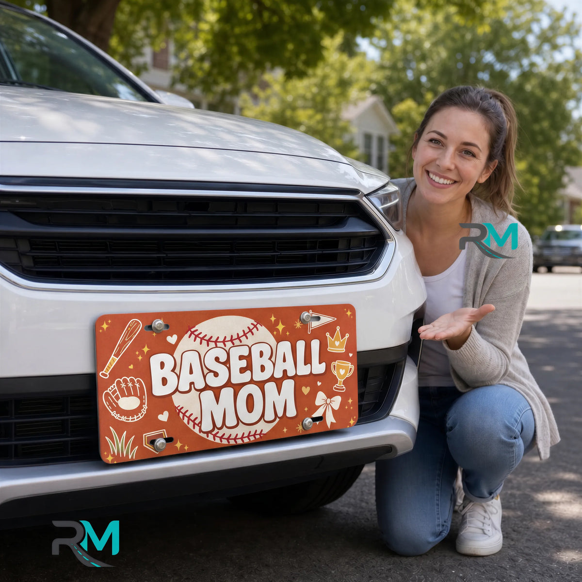 Basketball Mom Vanity Plate