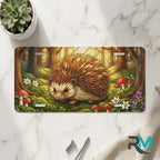 Woodland Hedgehog Mushroom Vanity Plate - Road Muse