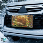 Woodland Hedgehog Mushroom Vanity Plate - Road Muse