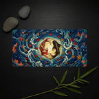 Yin Yang Koi Fish Vanity Plate - Road Muse